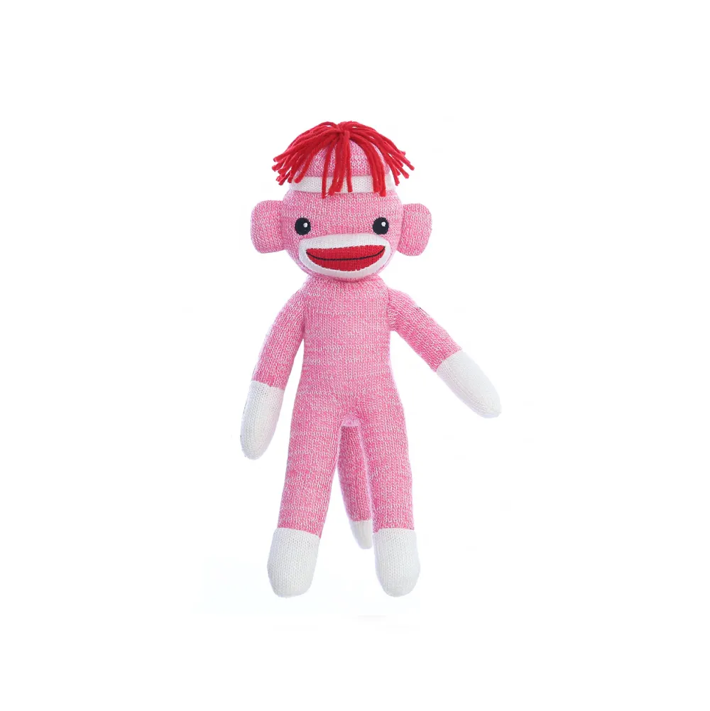 8" Sockiz Sock Monkey - Handcrafted Toy