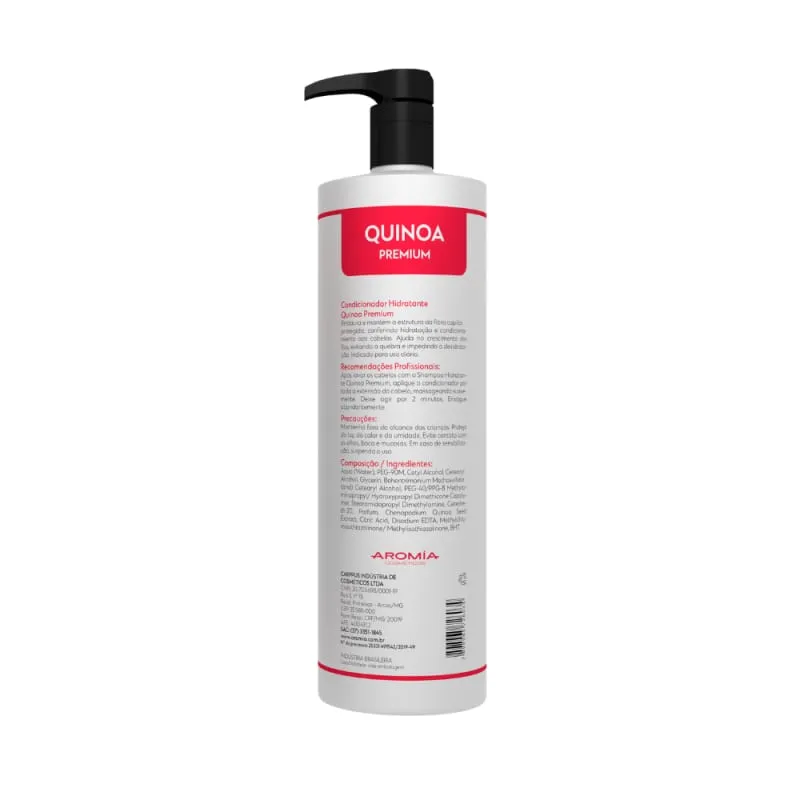 Aromia Cosméticos Quinoa Premium Moisturizing Conditioner 1l
