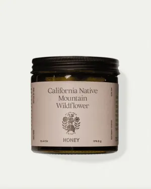 California Native Mountain Wildflower Honey