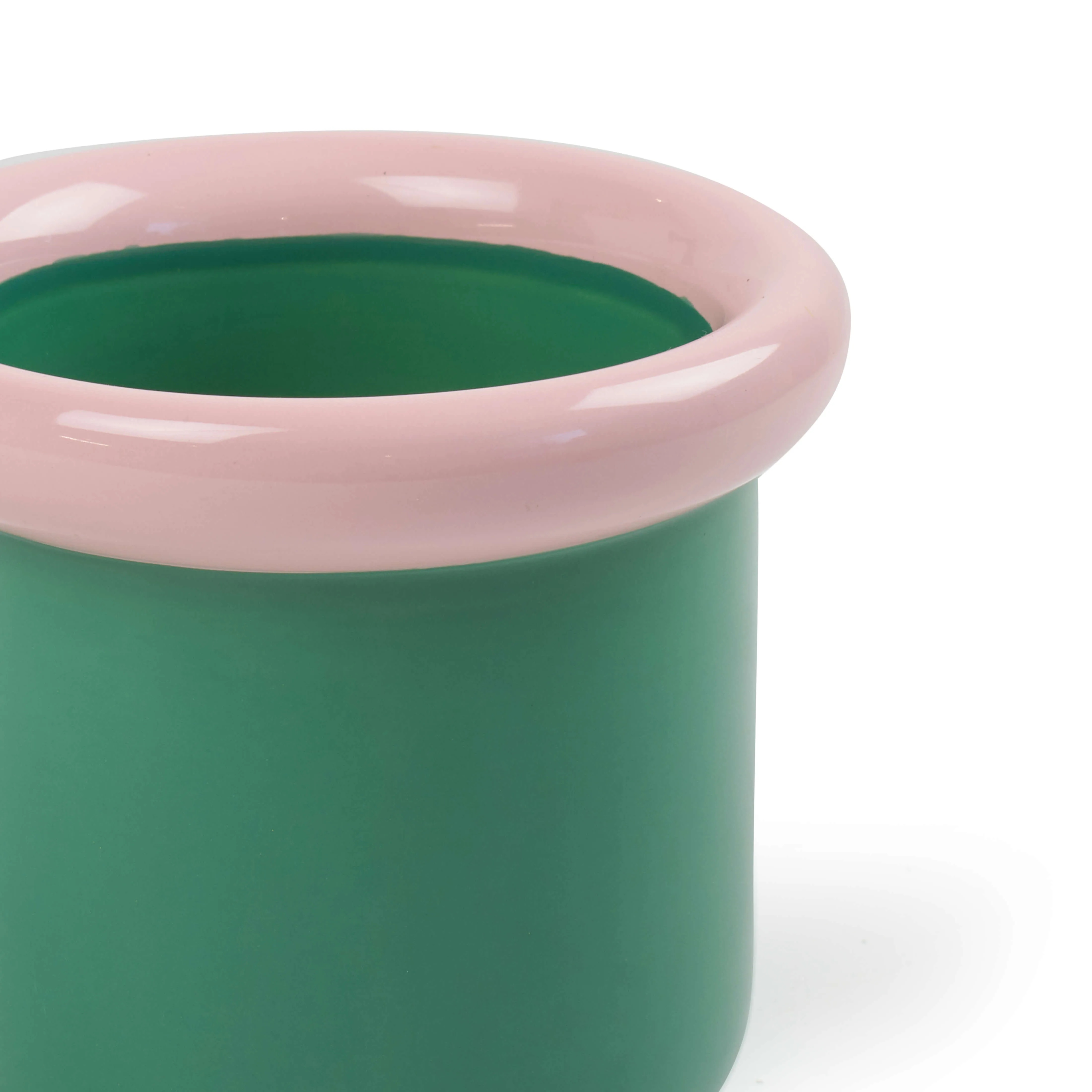 Cleo Planter 16 x 14.5cm - Green