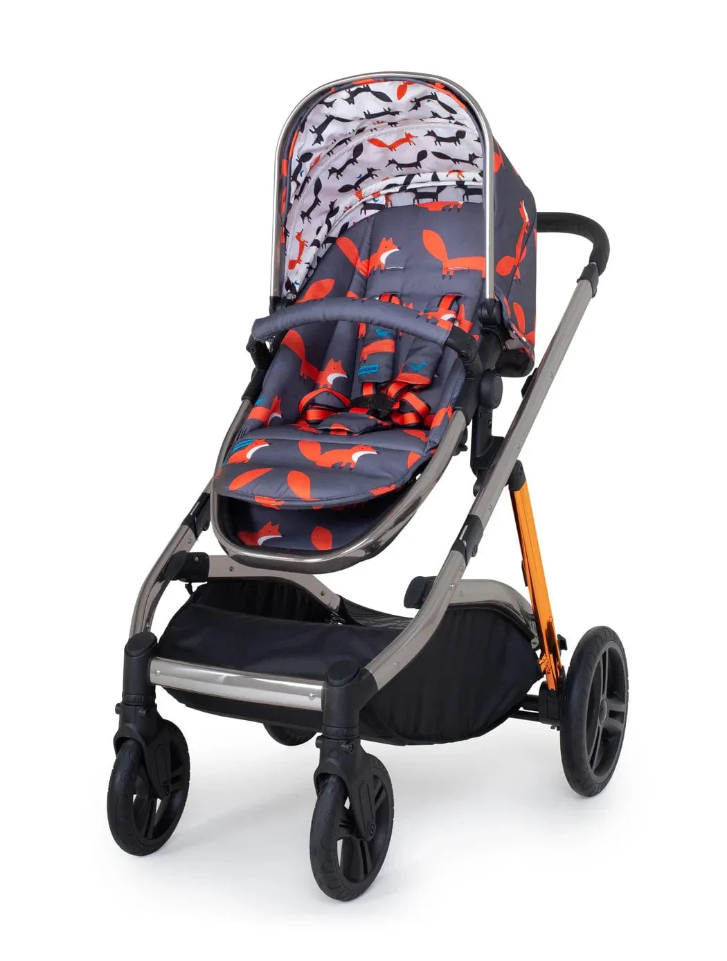 Cosatto Wow XL i-Size Bundle - Charcoal Mister Fox (Ex-Display)