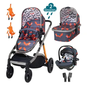 Cosatto Wow XL i-Size Bundle - Charcoal Mister Fox (Ex-Display)