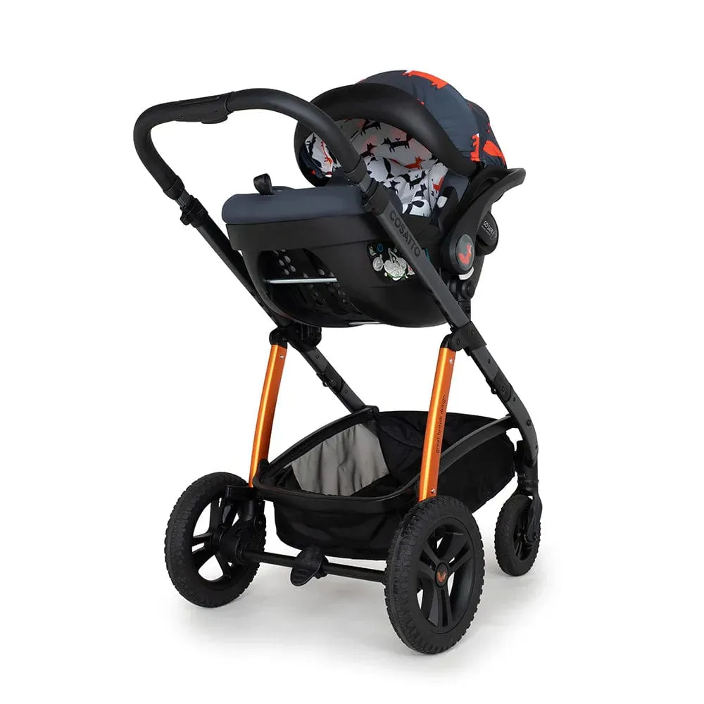 Cosatto Wow XL i-Size Bundle - Charcoal Mister Fox (Ex-Display)