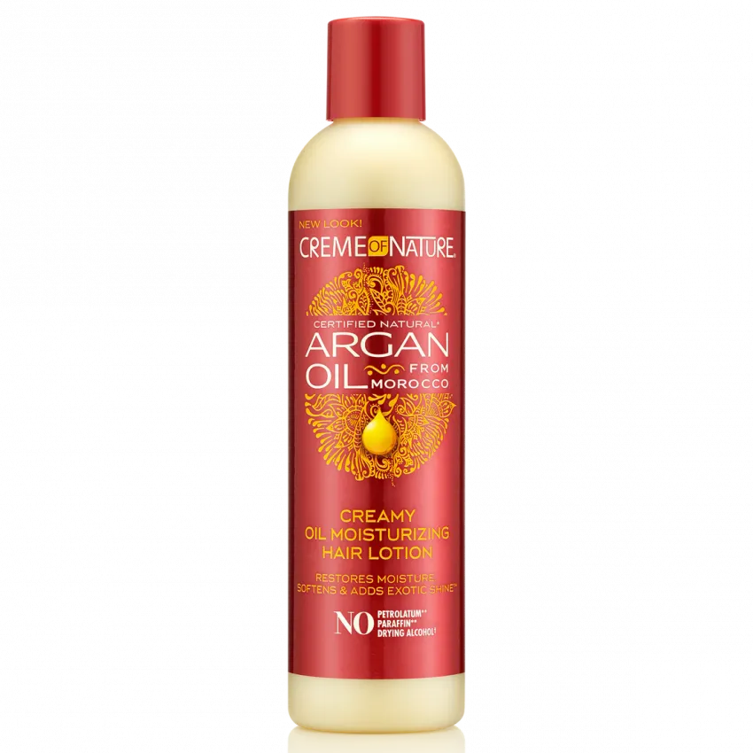 Creme Of Nature Argan Oil Creamy Oil Moisturizing Hair Lotion 8.5 oz