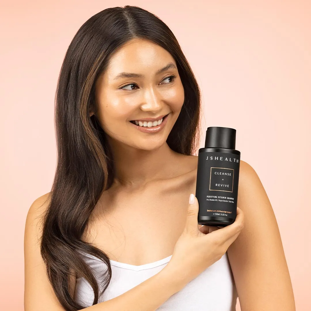 Purifying Vitamin Shampoo - Cleanse   Revive - TWELVE MONTH SUPPLY