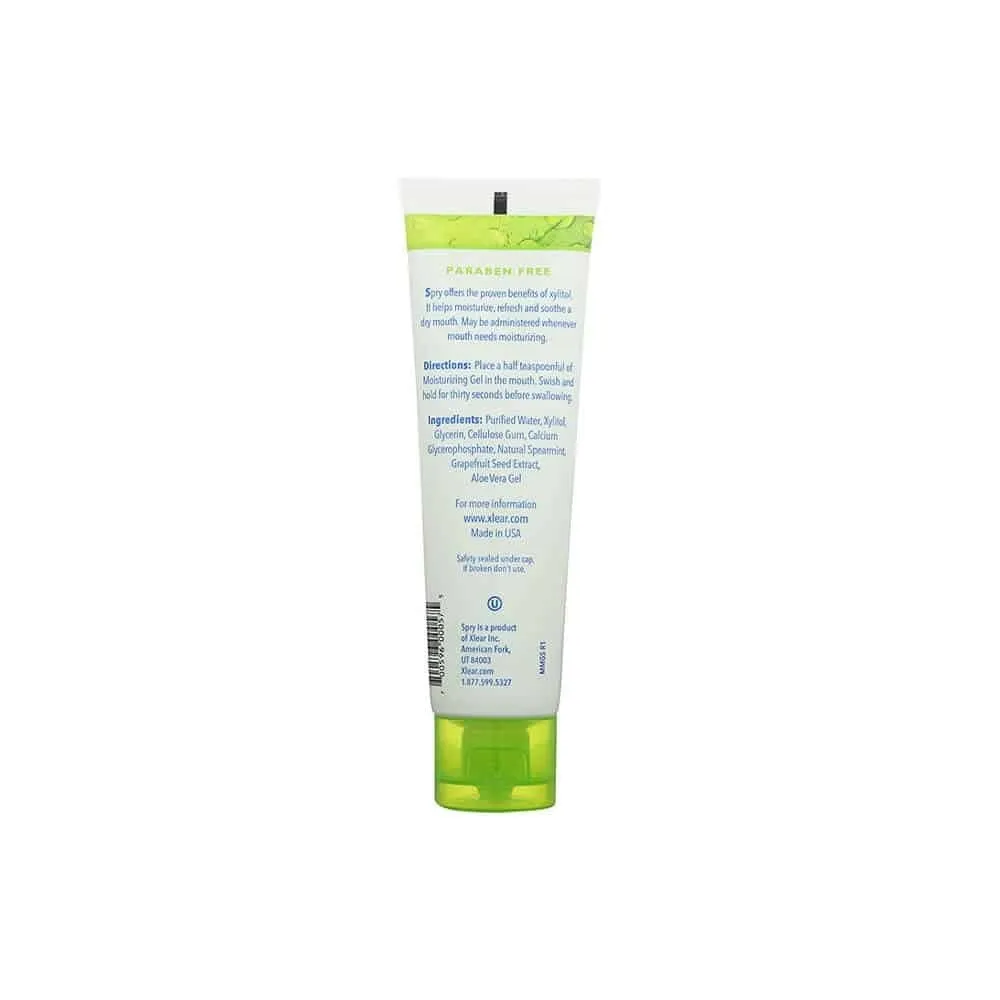 Spry Moisturizing Mouth Gel Spearmint 2 oz Gel