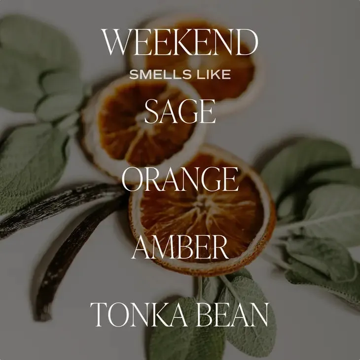 Weekend 15 oz Soy Candle in Matte Jar